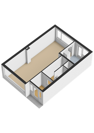 Floorplan - Reigerstraat 3, 2225 PM Katwijk